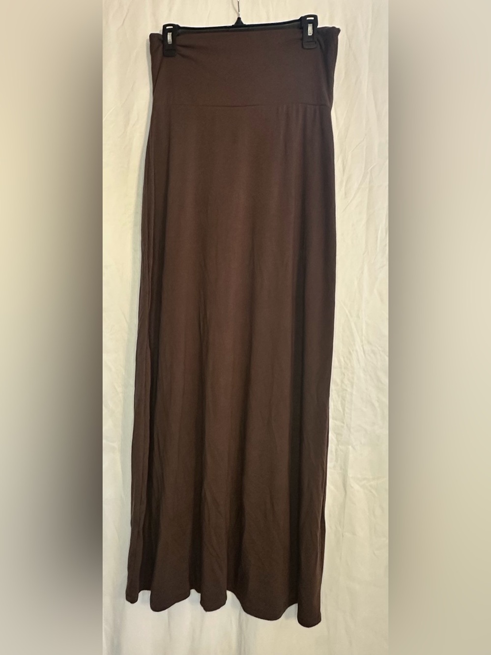 Zenana Women’s Classic Solid Brown Skirt Size X-Large